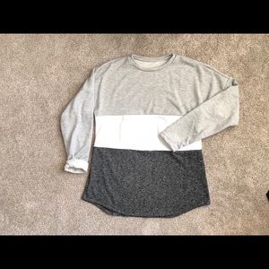 Colorblock sweatshirt